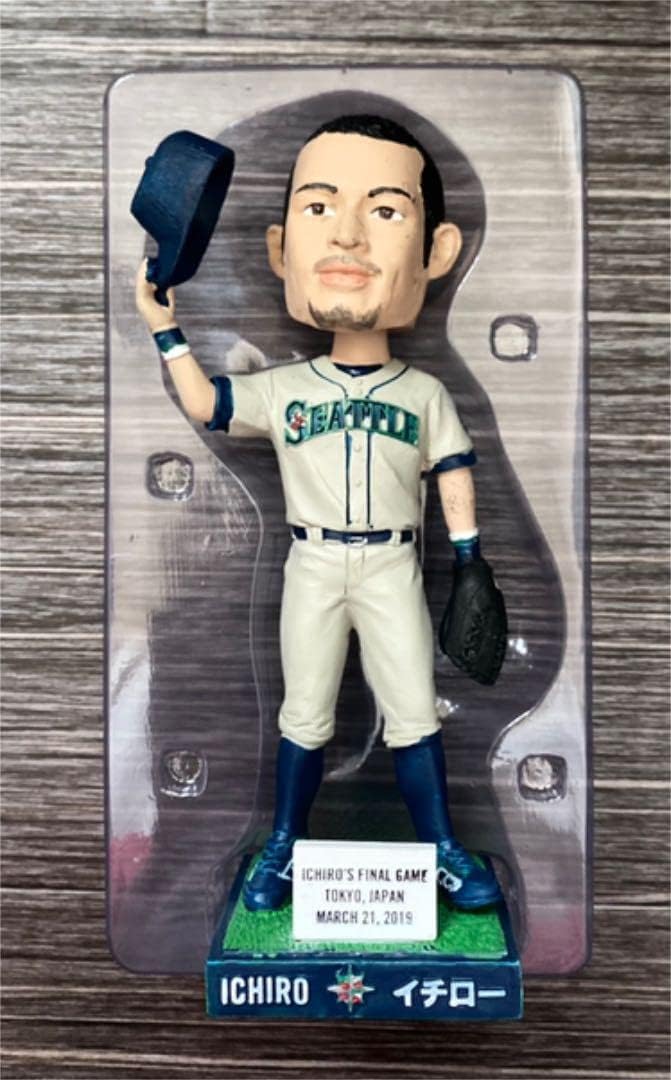 【貴重】米国シアトル イチロー引退記念バブルヘッド 貴重】米国シアトル イチロー引退記念バブルヘッド イチロー